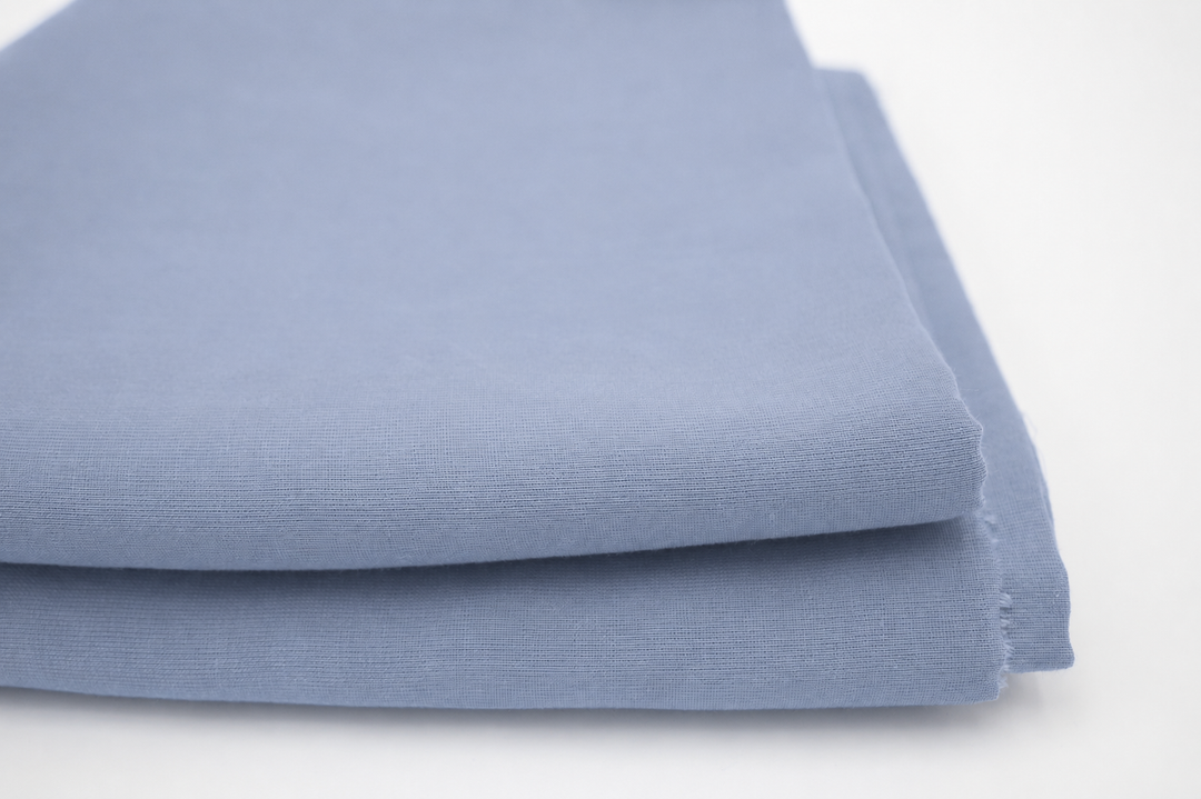 Dusty Blue Full Voile Turban